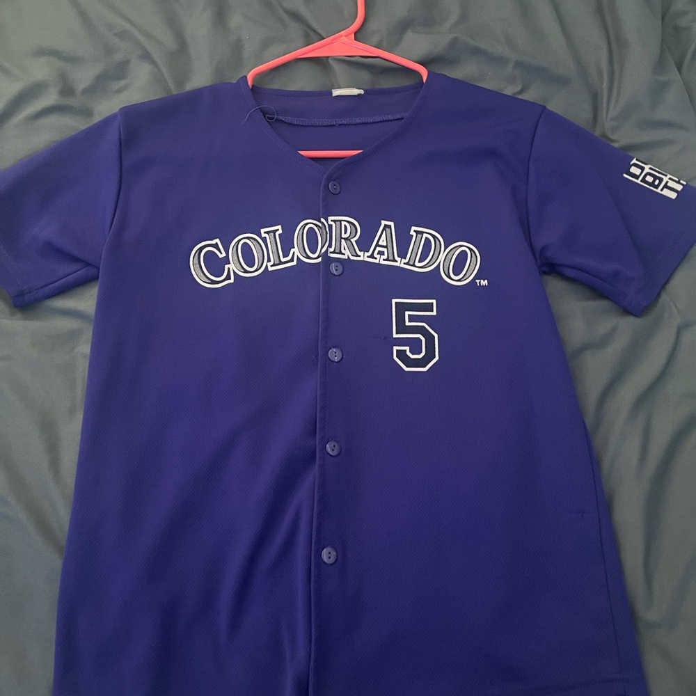 Colorado Rockies button up